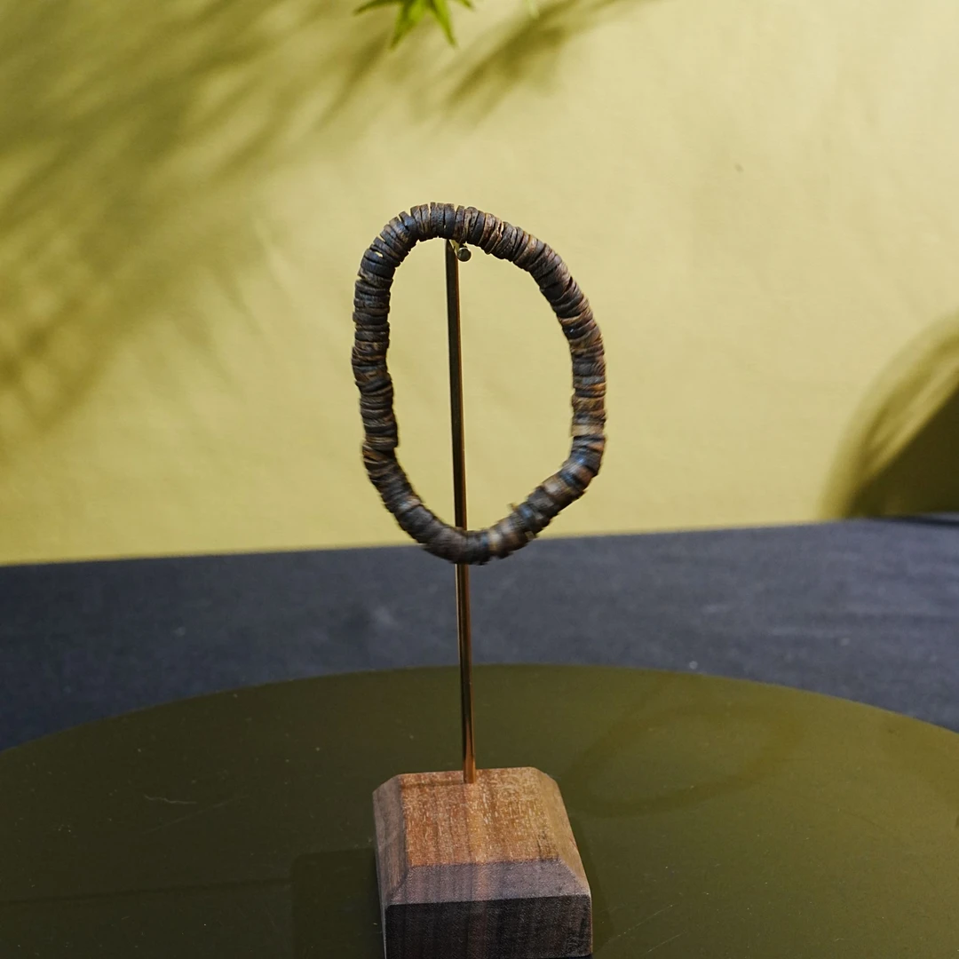 泰国登流眉糖结玉化老料沉香片片珠手串/ 6.21g 250908159 B