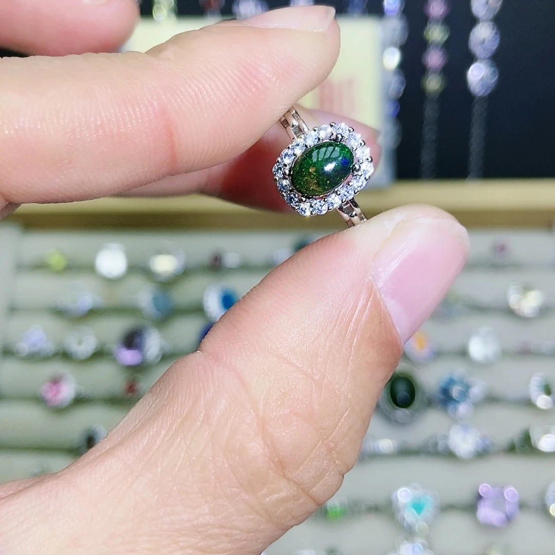【闪购商品】未镶嵌欧泊戒指