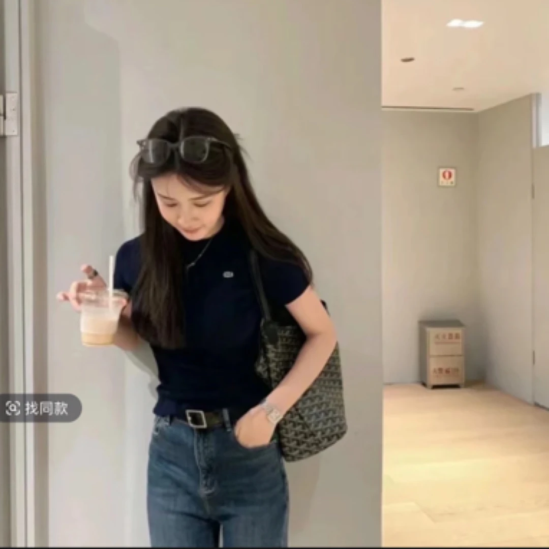 （小王自留款）返单回归小鱼圆领女士短袖