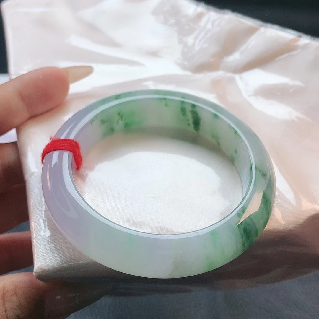 未镶嵌手镯翡翠57圈2031