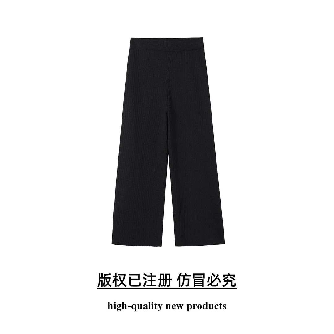 奢姿大码女装2025秋季时尚简约百搭阔腿裤胖妹妹气质减龄休闲裤子