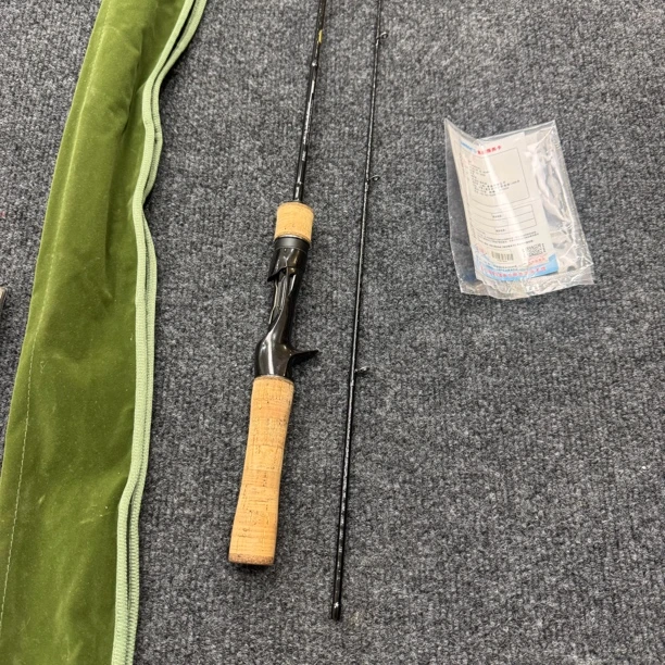 95#枪柄两节微物路亚竿，二一卡迪夫b54ul轻微使用无磕碰开裂国行