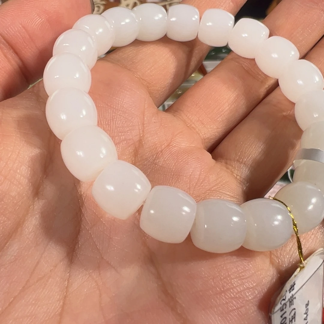 和田玉（白玉）未镶嵌手链