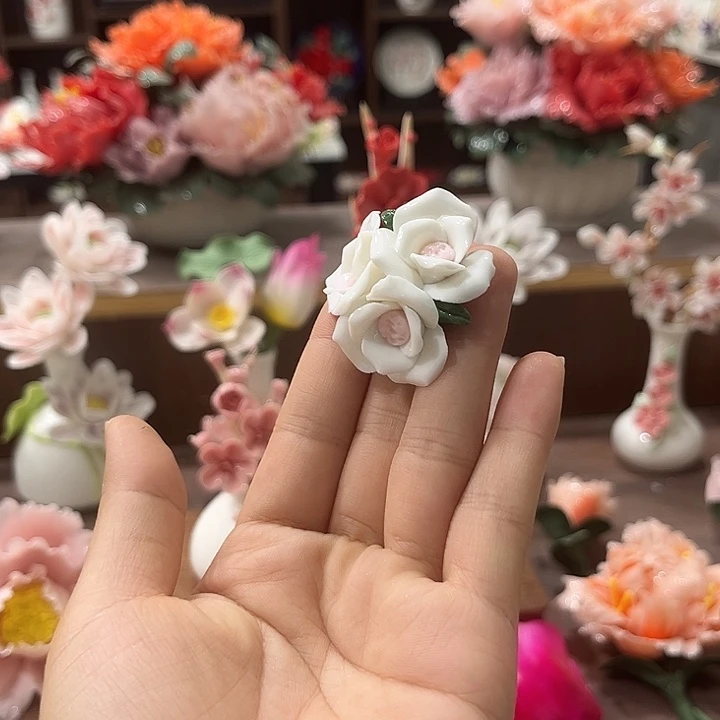 瓷片陶瓷工艺品摆件