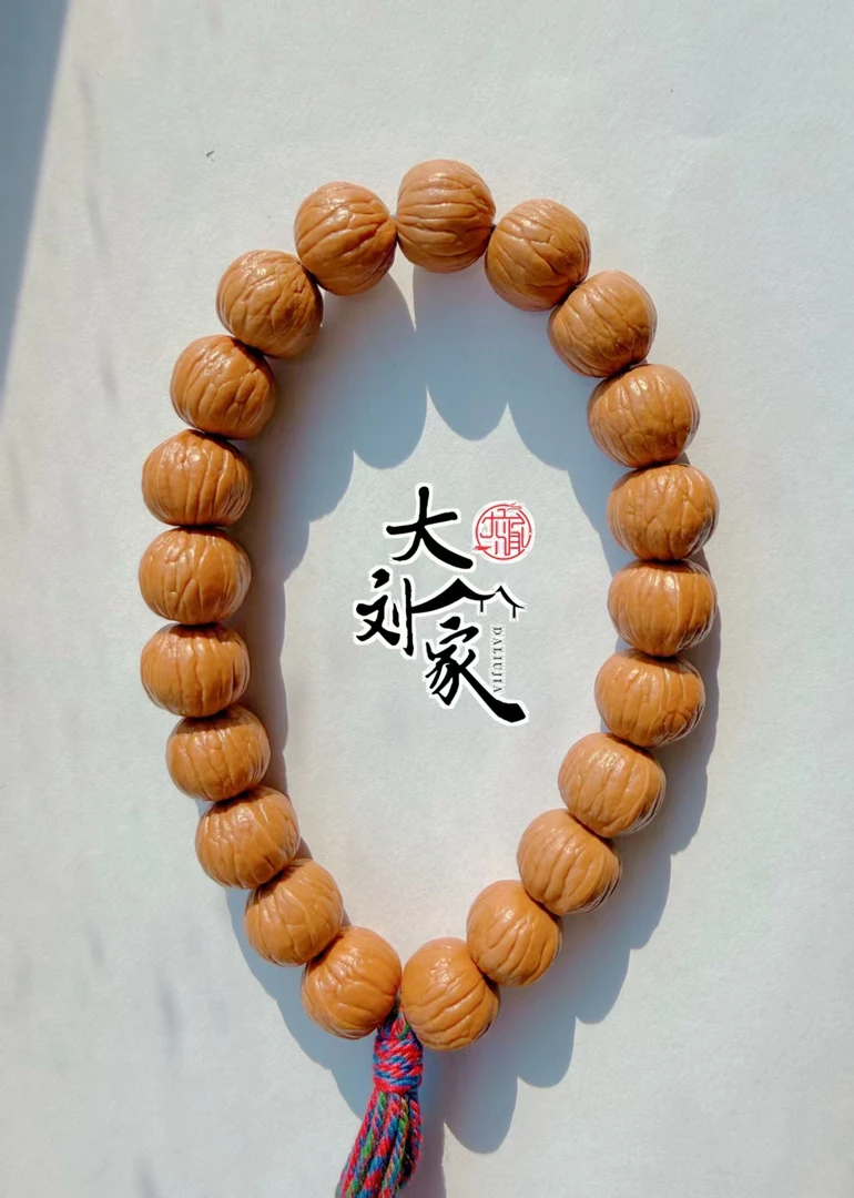 原皮原色双鳍南瓜猴头核桃文玩手持