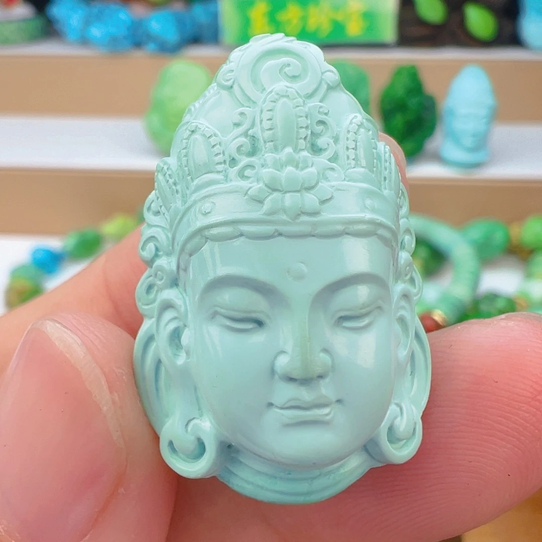 未镶嵌绿松石项链