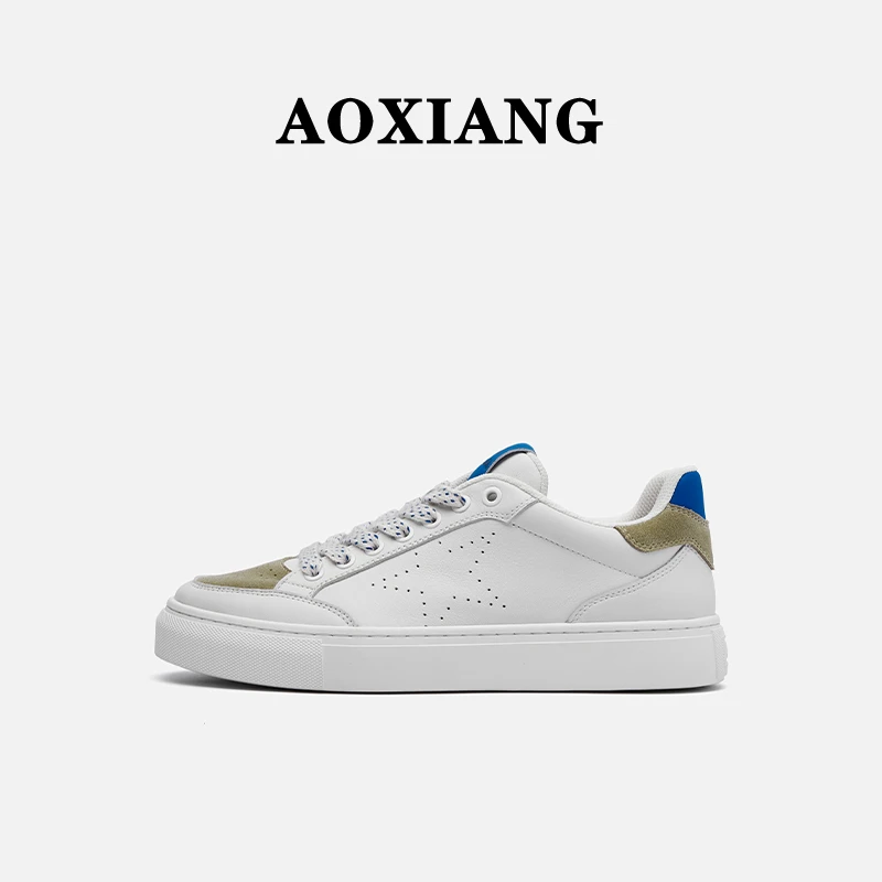 奥象男鞋2025秋季新款滑板鞋男款潮流百搭厚底运动男士休闲男鞋子