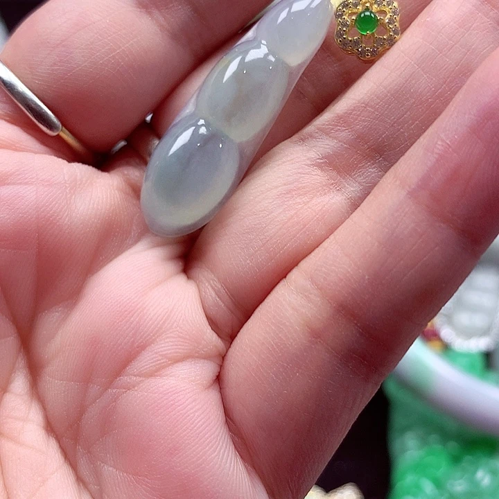 颈饰银S925镶嵌翡翠翡翠