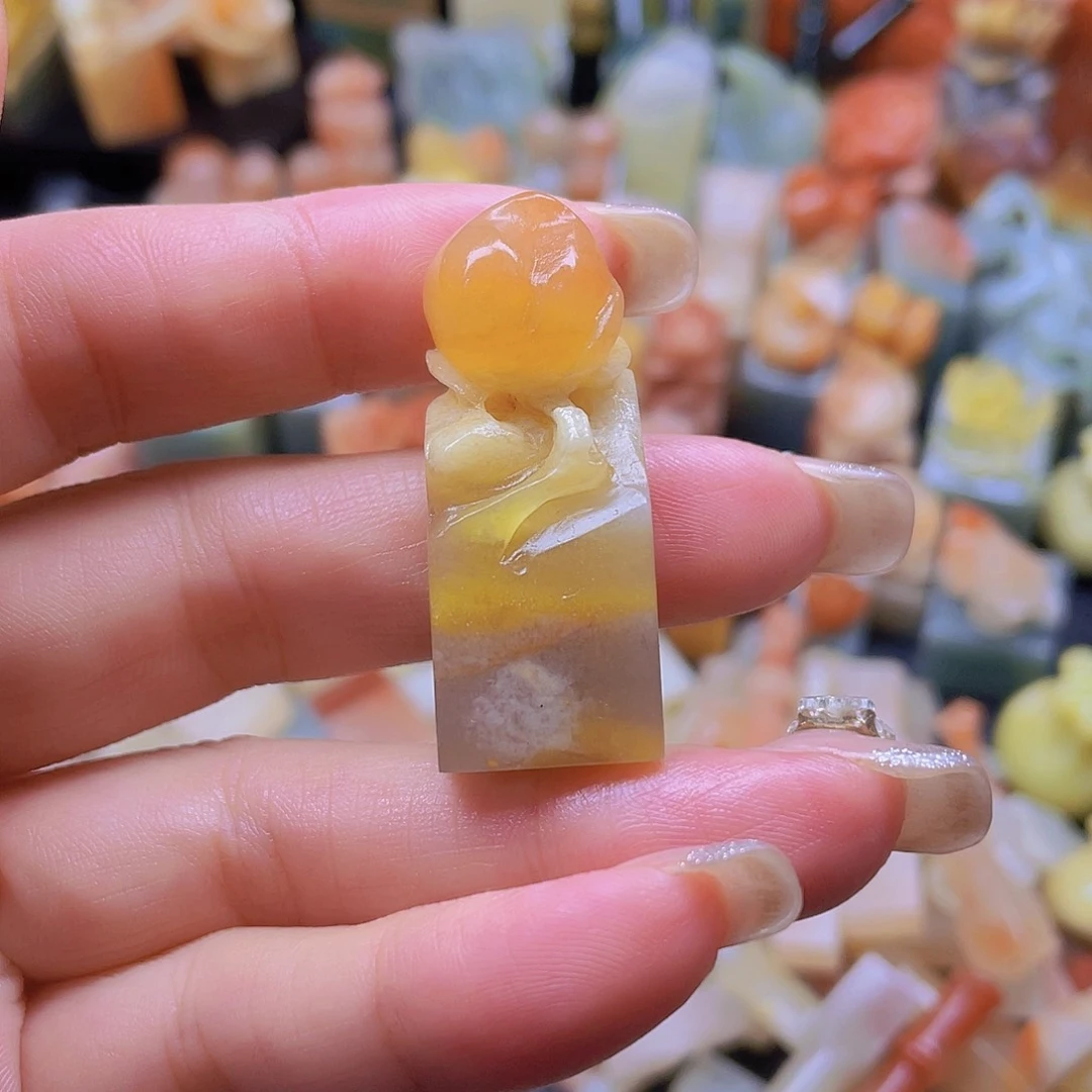 青田石印石北部黄