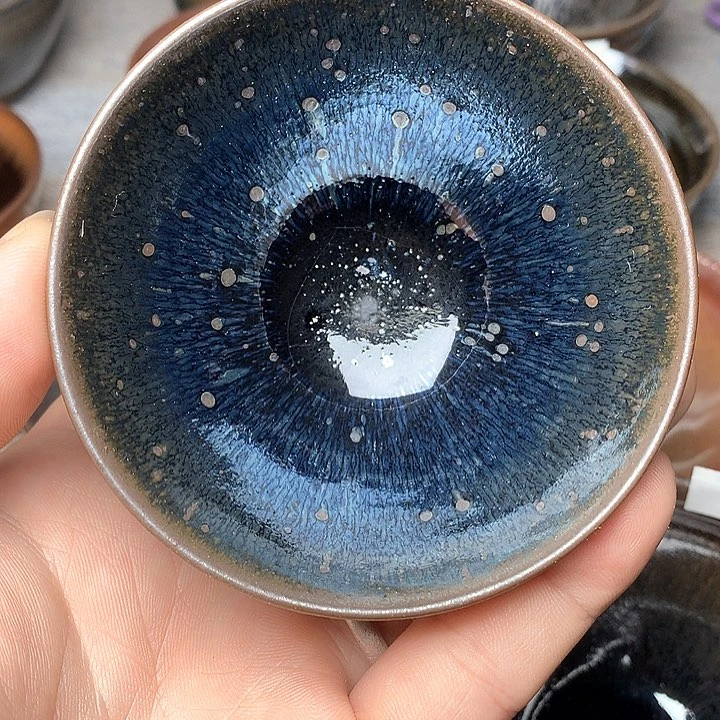 建窑建盏瑕疵柴烧观**涛