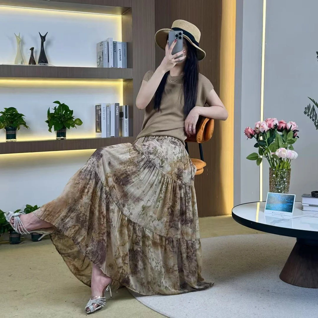 【梦极专属】 2号链接 2025夏季新款气质显瘦小众半身裙