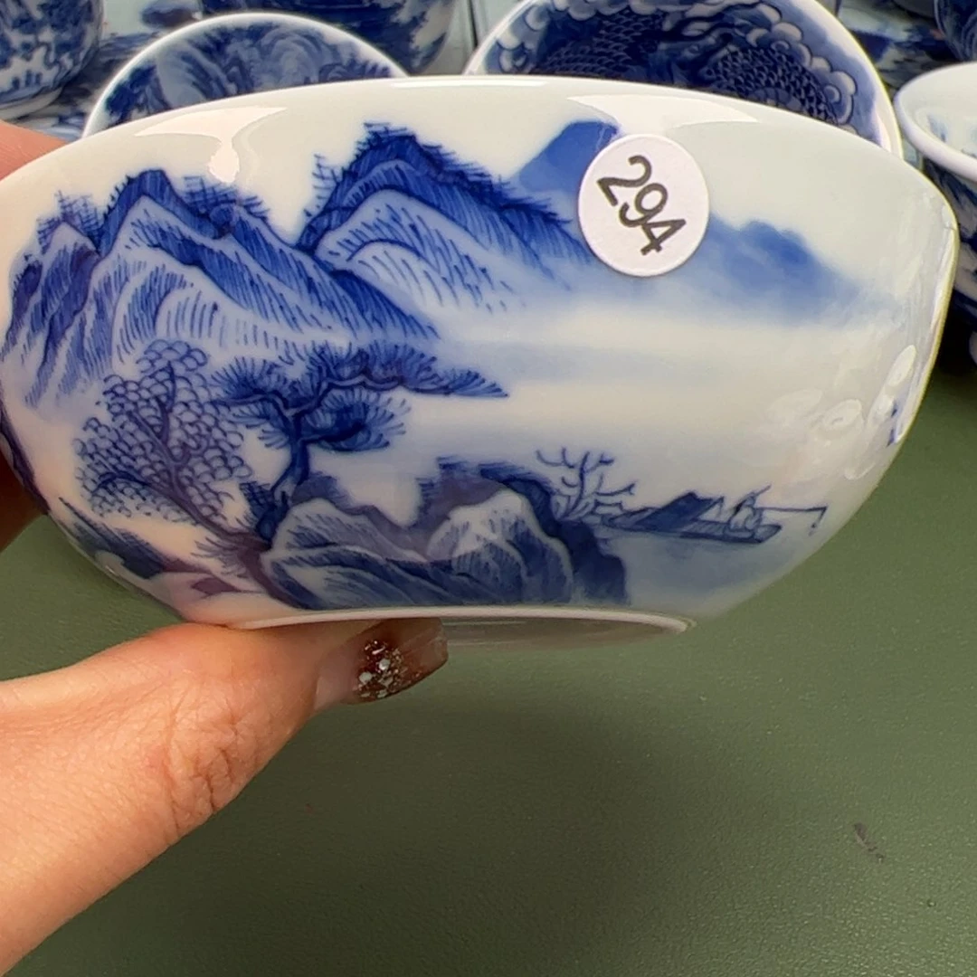 杯沙沙手工手绘茶具294