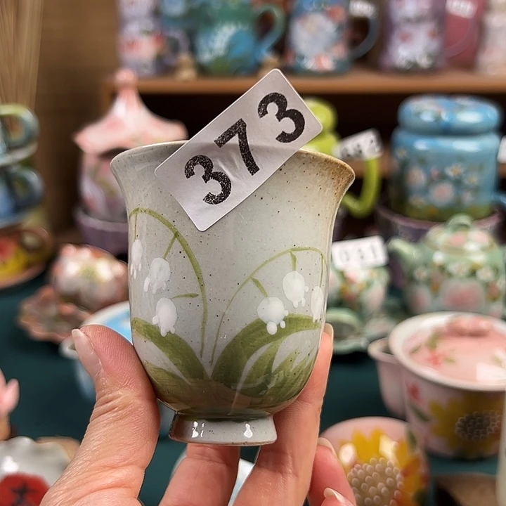 杯景德镇陶瓷手绘作品373