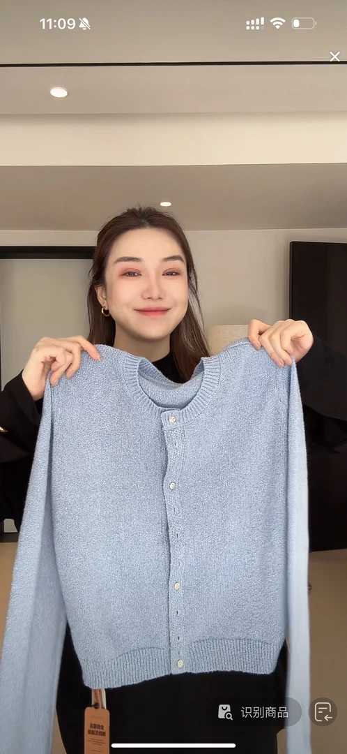 ［IAMMEIYA］-大骨架穿搭 针织开衫049