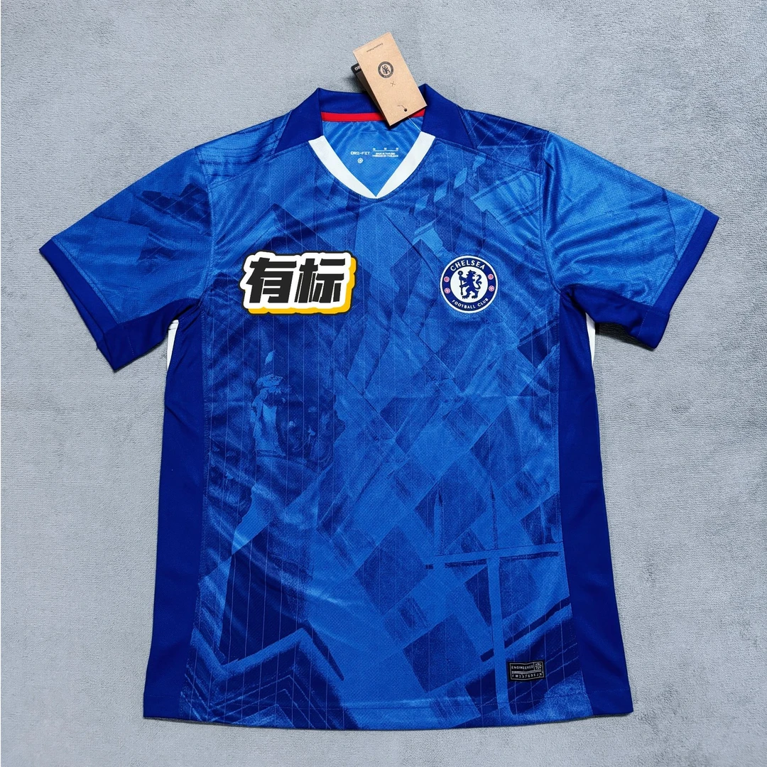 2526切尔西主客场球迷版短袖帕尔默恩佐高颜值百搭透气速干球衣