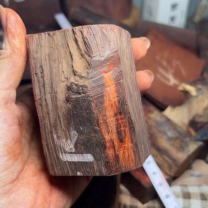 骷***情木印度小叶紫檀边角料