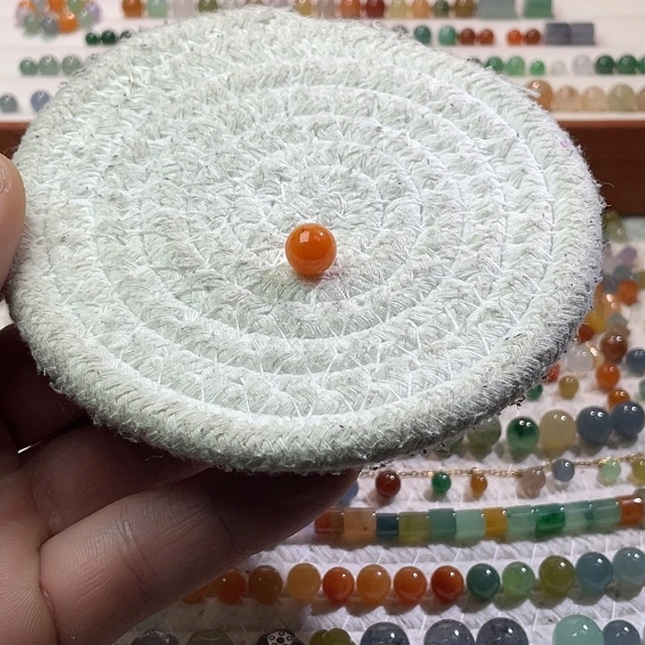 翡翠散珠未镶嵌定制翡翠卡9.1