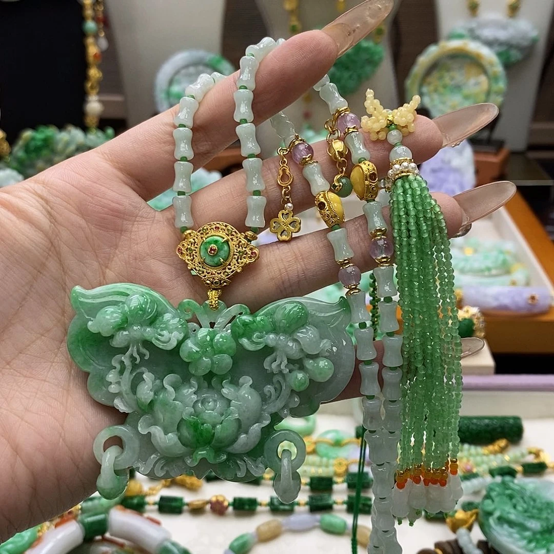 颈饰未镶嵌翡翠L****6项链