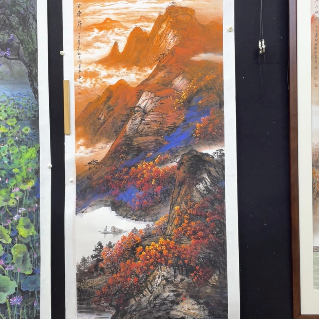 国画手绘国画，精品山水