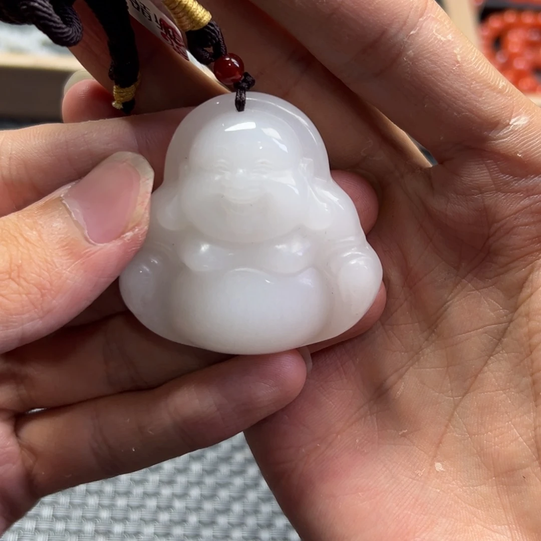 石英质玉未镶嵌颈饰佛公多样性拍一发一