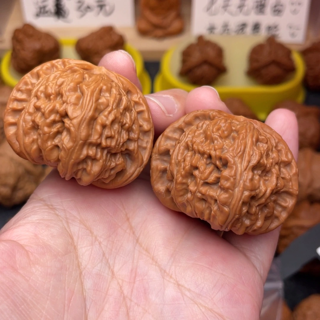 文玩核桃把件狮子41