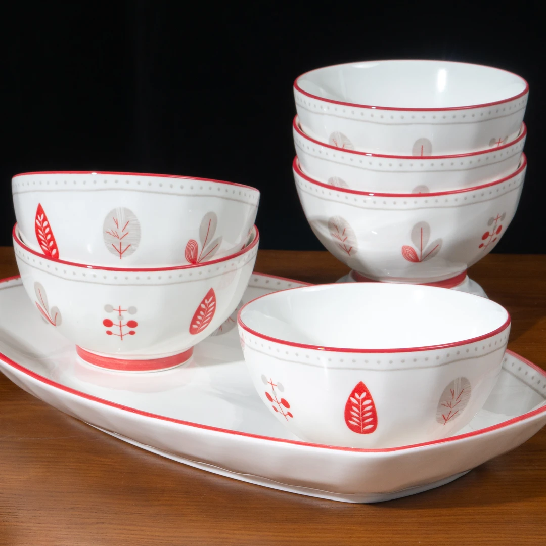 大碗盘高颜值汤面饭网红陶瓷餐具家庭用乔迁新居ins潮州2025专用