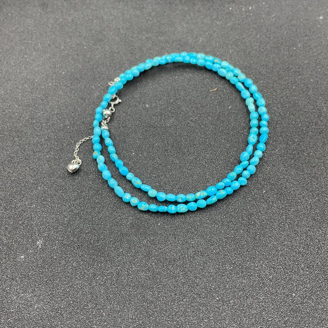 BY0218FMC标29 绿松石项链