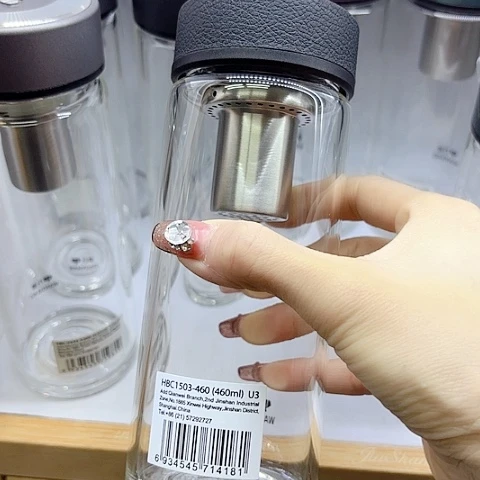 万象品牌玻璃杯U3皮纹