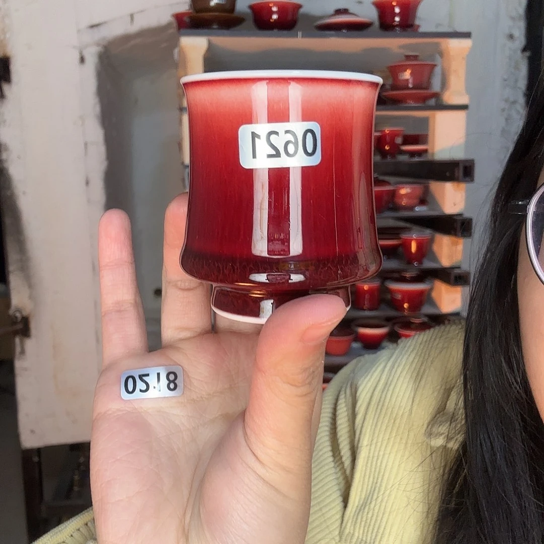 瓷片景德镇郎红陶瓷