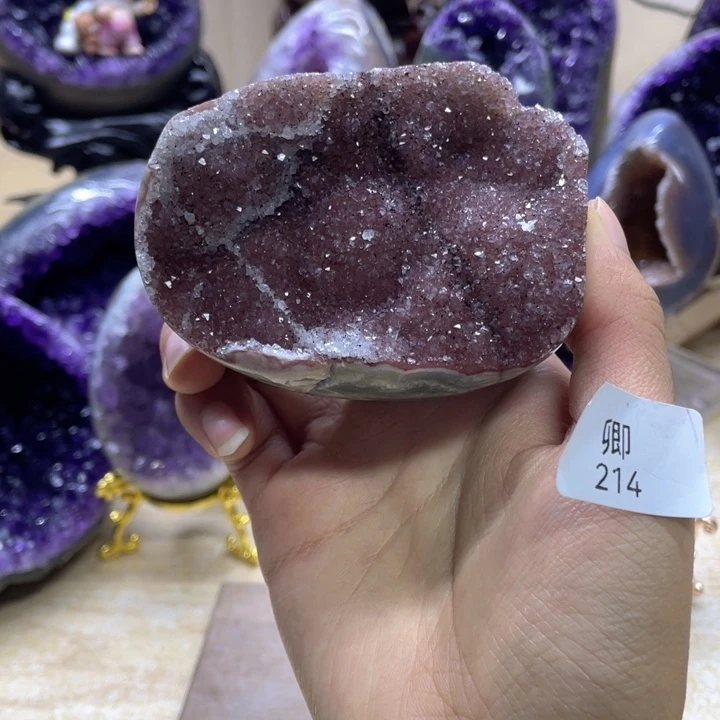 未镶嵌珠宝半成品紫晶