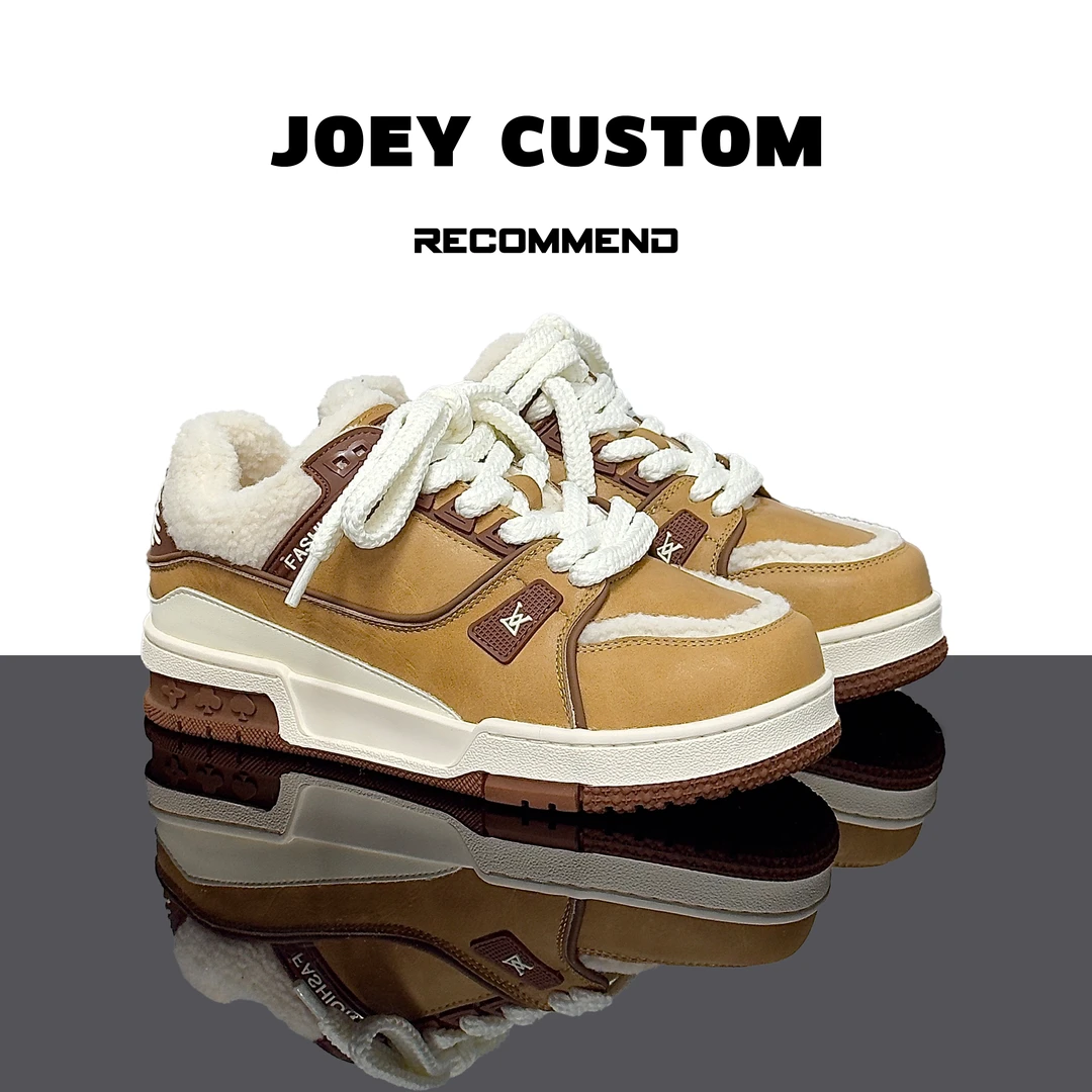 JOEY | 高定限量款~秋冬新品女款复古面包板鞋潮款潮鞋  5116