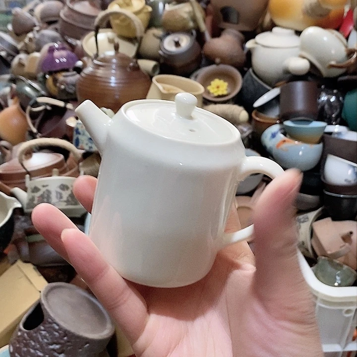 瓷片荷花的小尾巴真的好看。然后