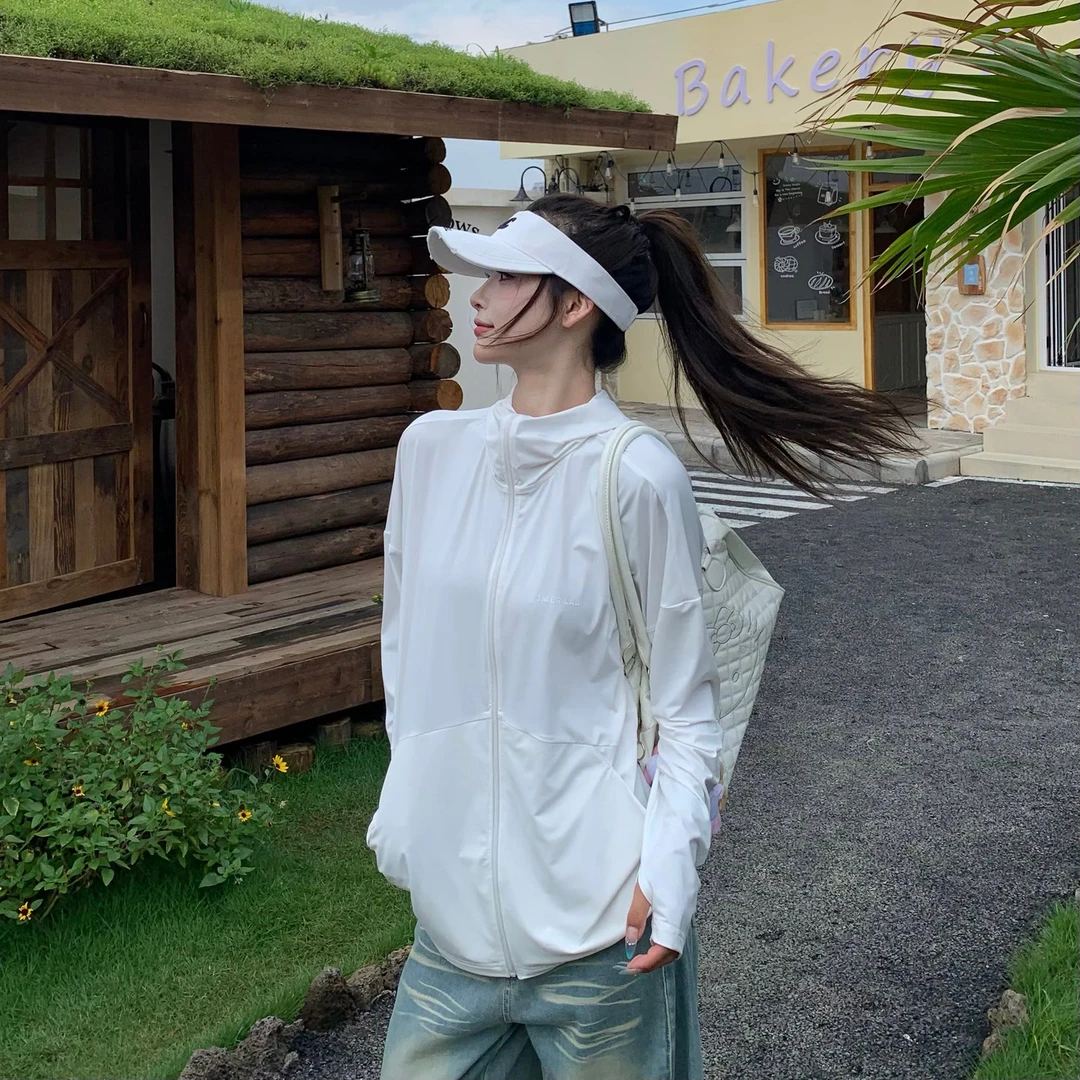 3MER UPF50+防晒衣女夏季防紫外线防晒服休闲轻薄凉感外套