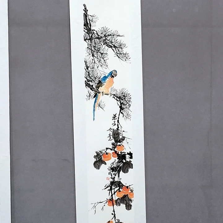 国画亲笔手绘放心去藏