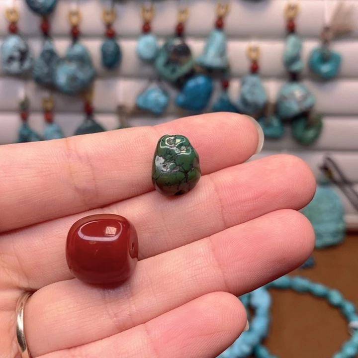 玛瑙/玉髓原矿未镶嵌小*够