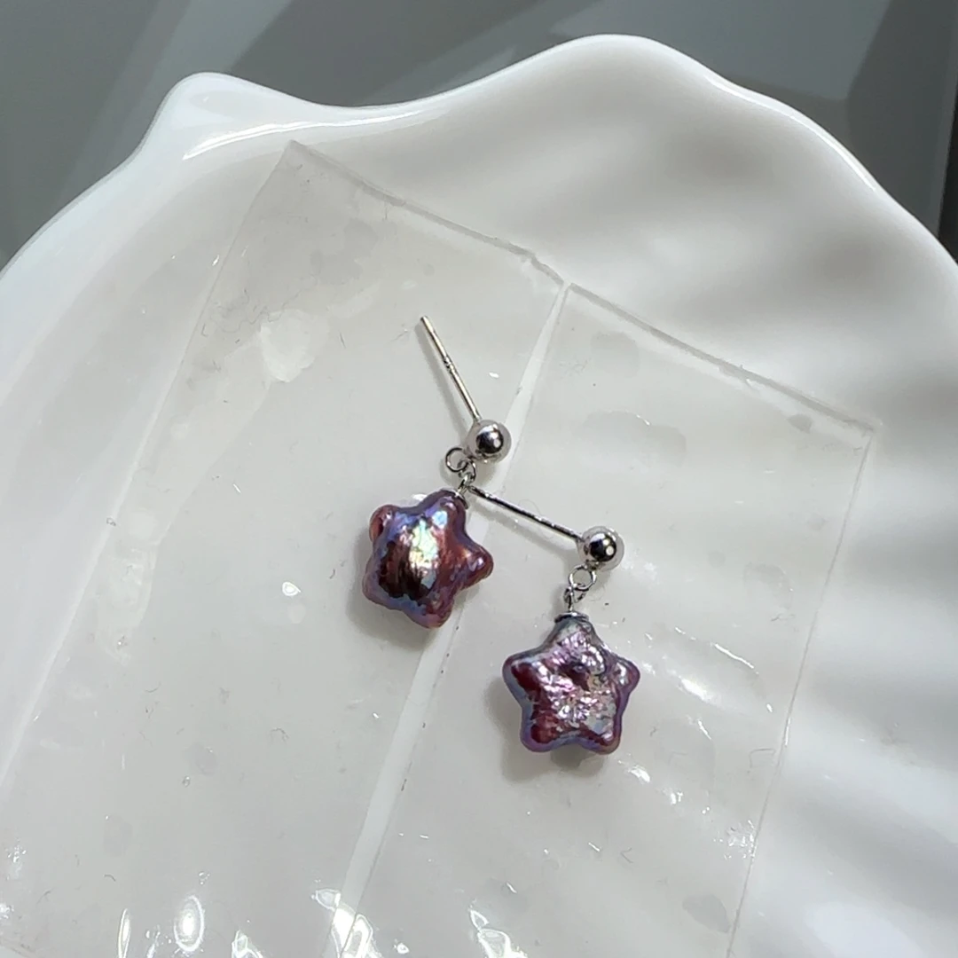 未镶嵌淡水珍珠耳饰