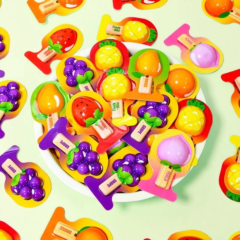 【六一儿童节】水果造型果汁型果冻添加果汁水果味果冻棒儿童零食
