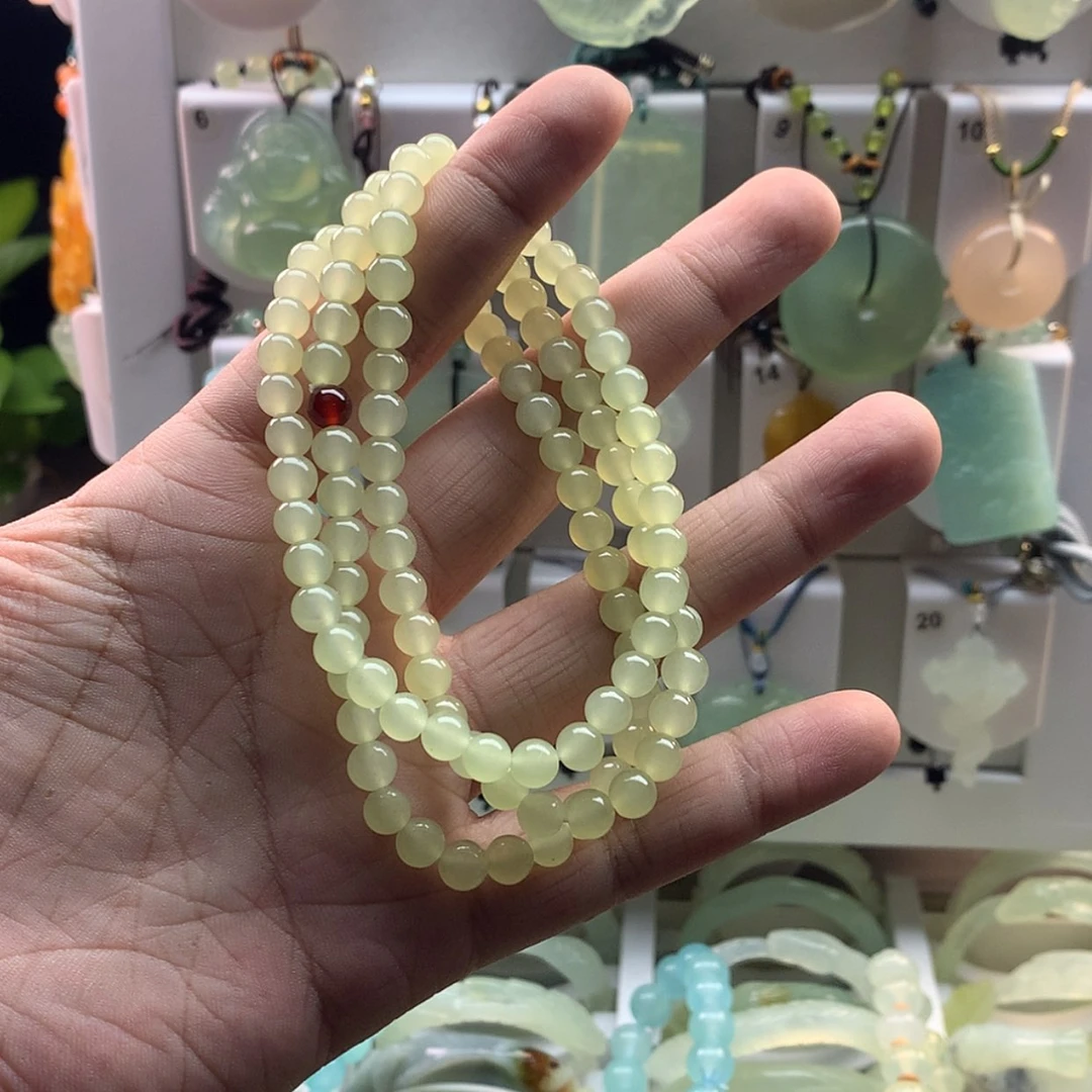 【闪购商品】蛇纹石玉颈饰未镶嵌