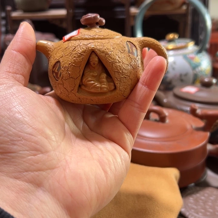 紫砂茶壶紫砂壶收藏起来了！紫砂壶