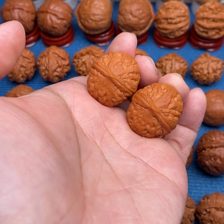 把件文玩核桃麒麟磨盘