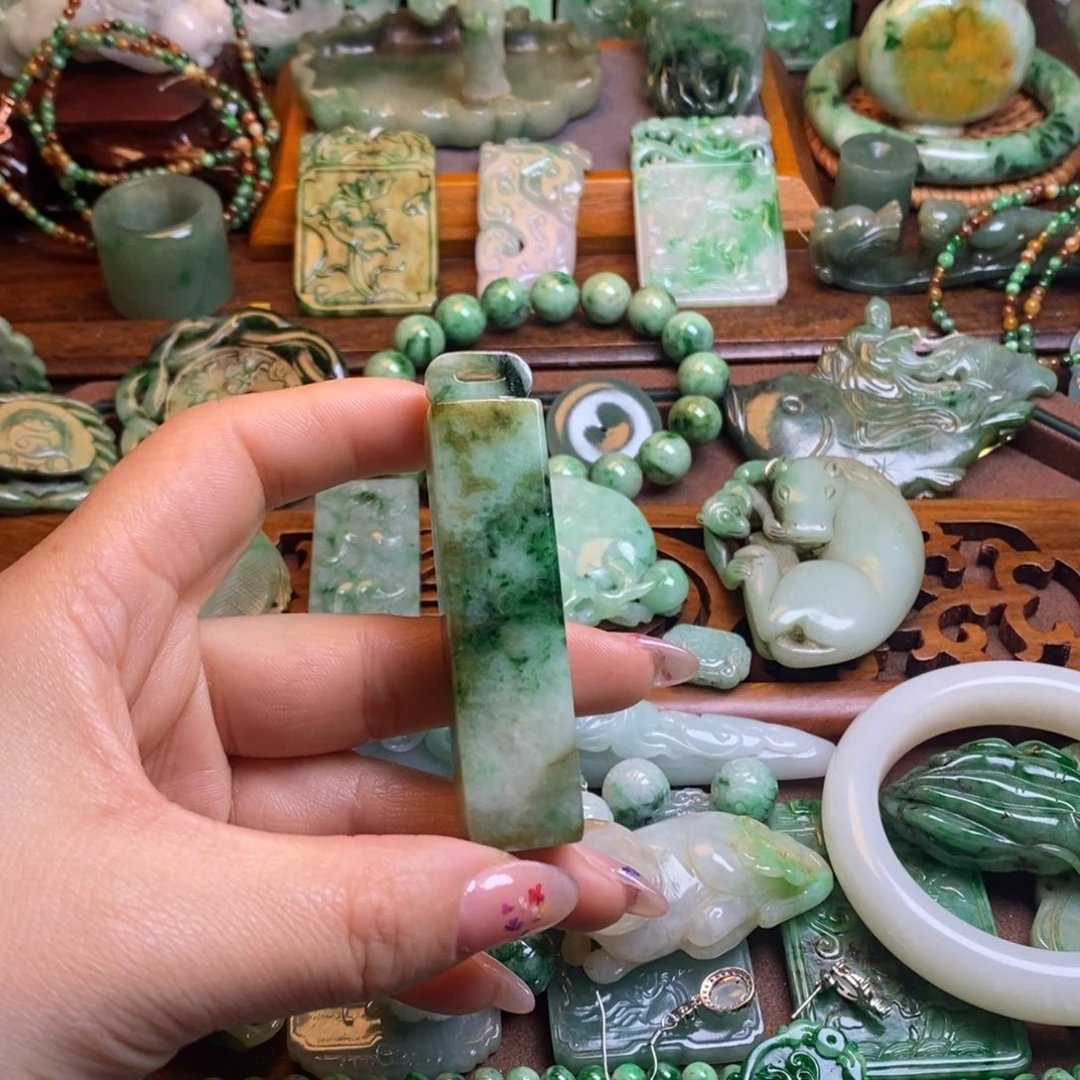 翡翠挂件未镶嵌用****6