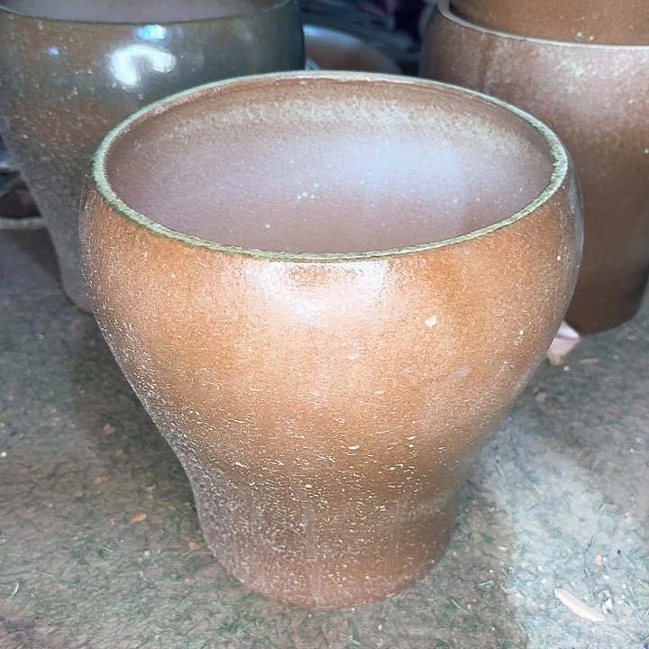 红陶微瑕花盆处理来啦