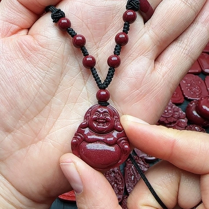 查罗石珠宝半成品合金高含量紫金砂中号佛公