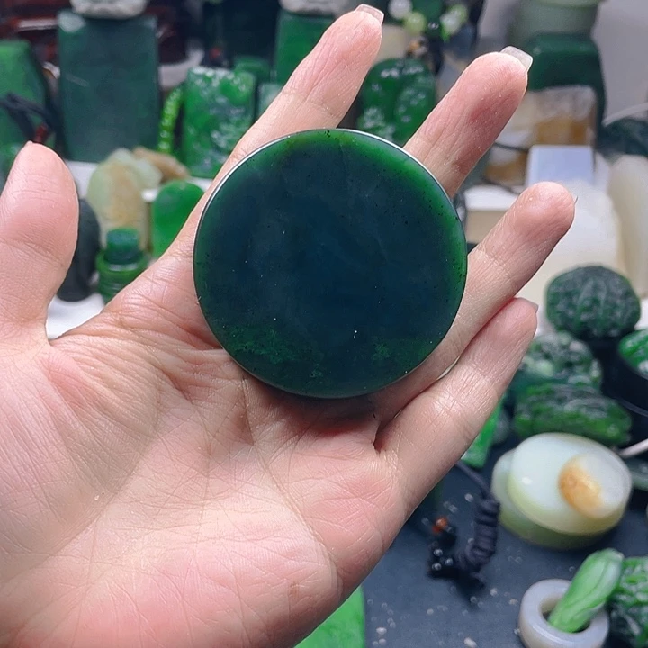 未镶嵌和田玉珠宝半成品
