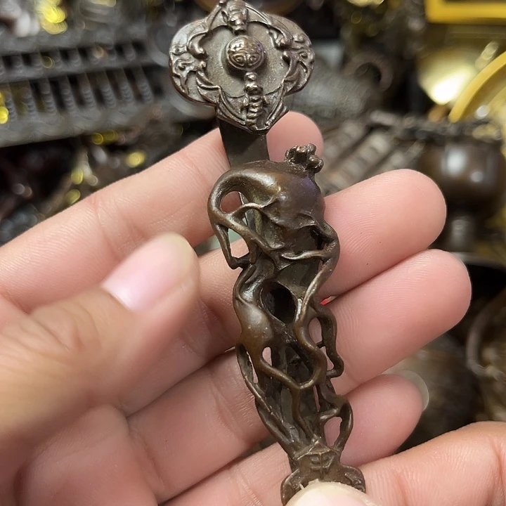 顺顺利利，铜器摆件