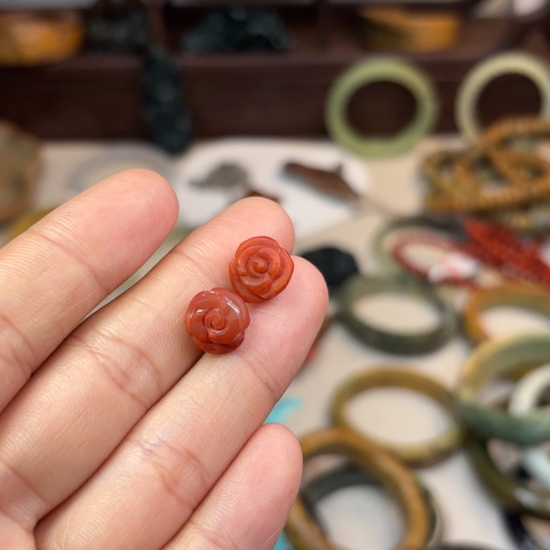 岫岩河磨玉（透闪石质玉）手镯未镶嵌奎*