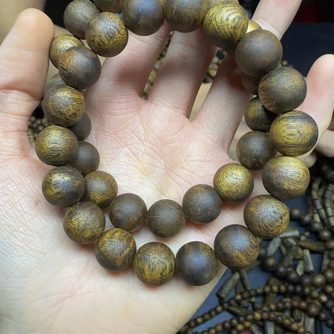 沉香沉香碎屑+95分沉1.2圆珠单圈12克加多样性发一