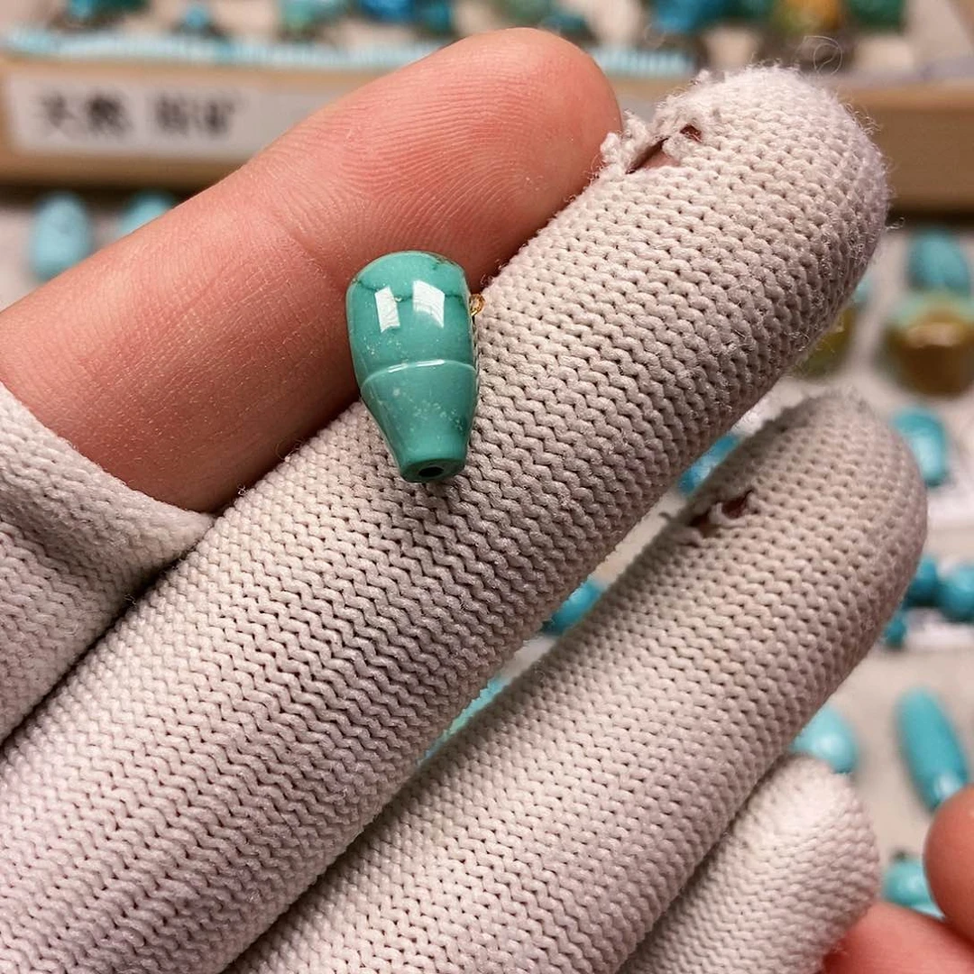 未镶嵌绿松石珠宝半成品