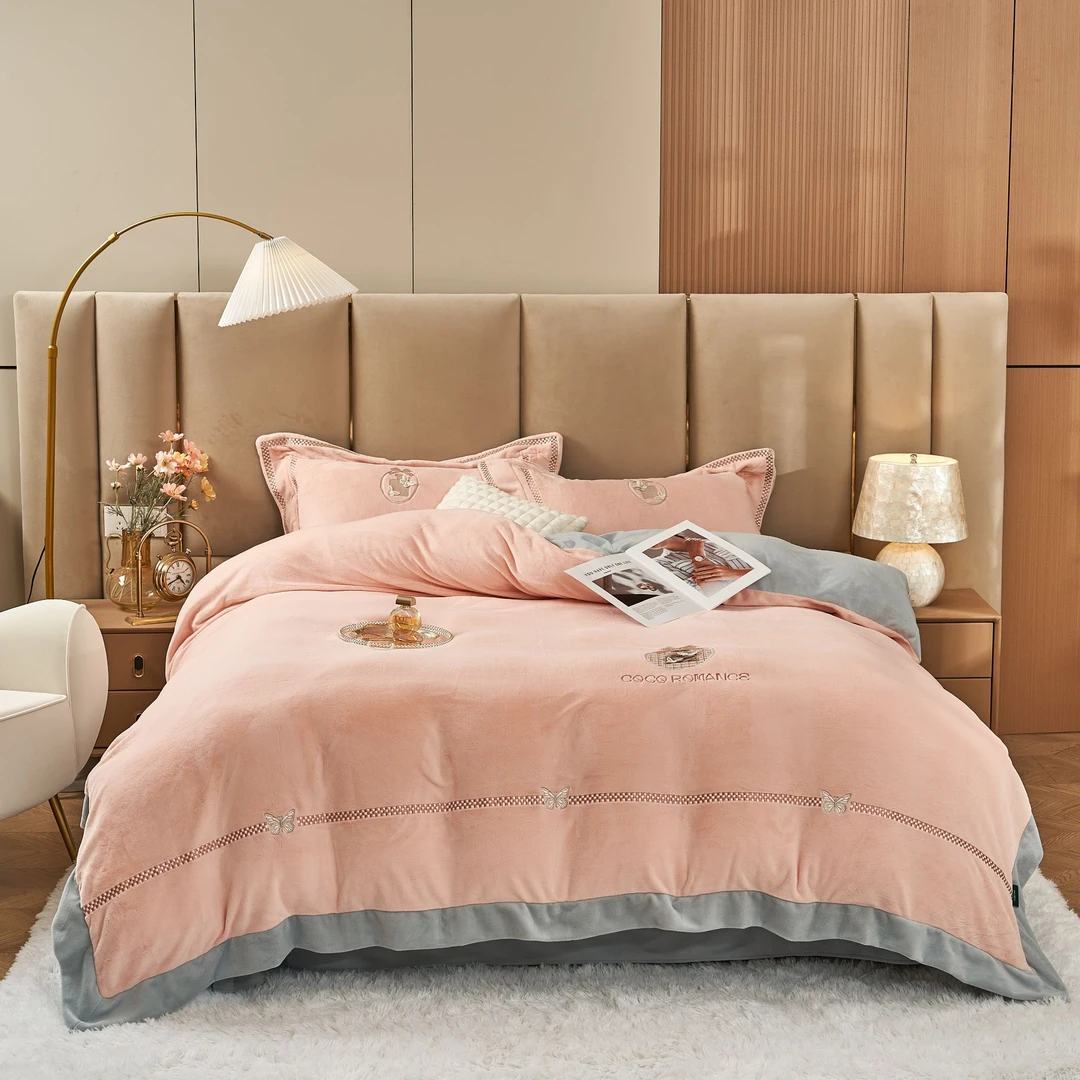 可可浪漫 ‖ 【寐可儿】萝卜哥 品牌尾单 高端 床品  绒四件套