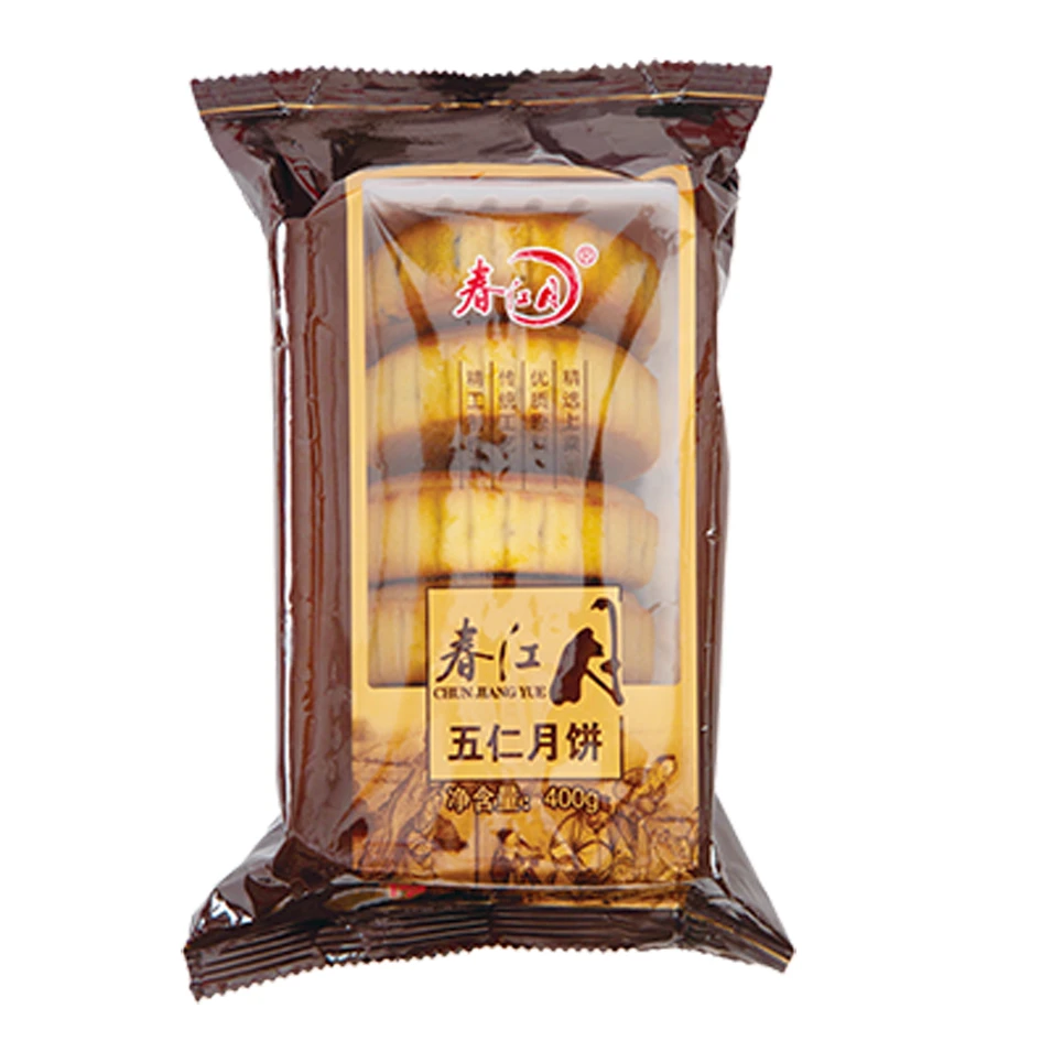 春江月延边伟业月饼中秋送礼长辈传统糕点月饼2袋包邮